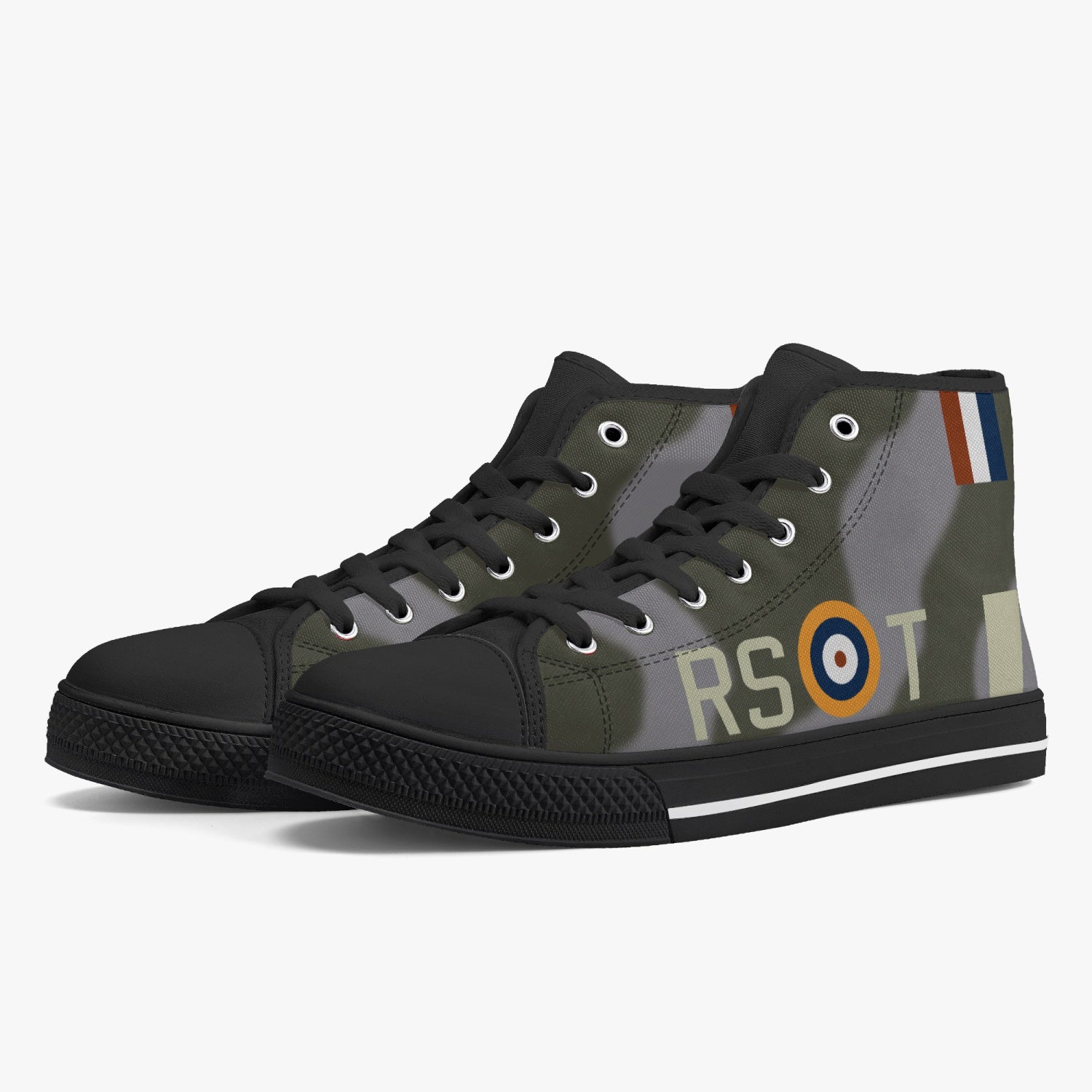 Spitfire "RS-T" High Top Canvas Shoes - I Love a Hangar