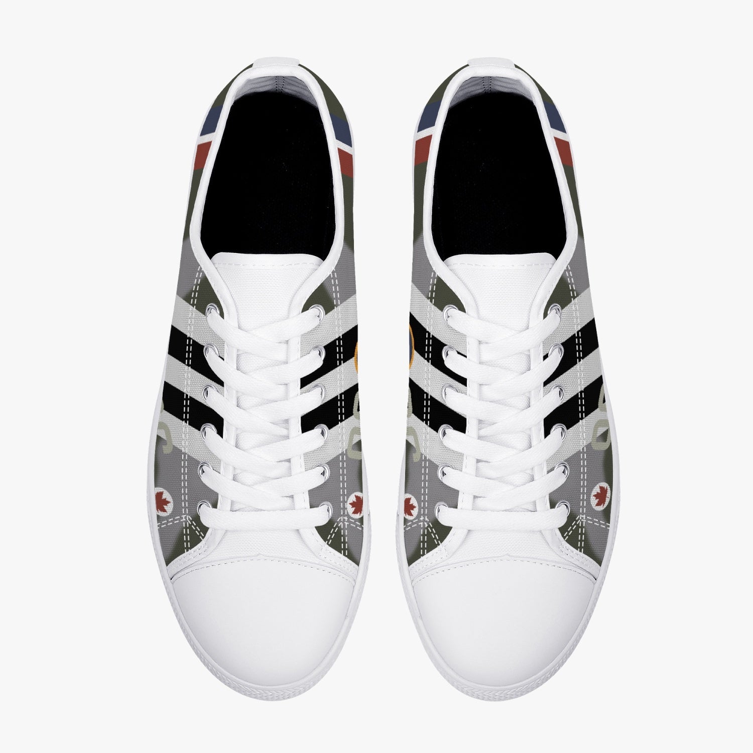 Spitfire "9G-Q" Low Top Canvas Shoes - I Love a Hangar