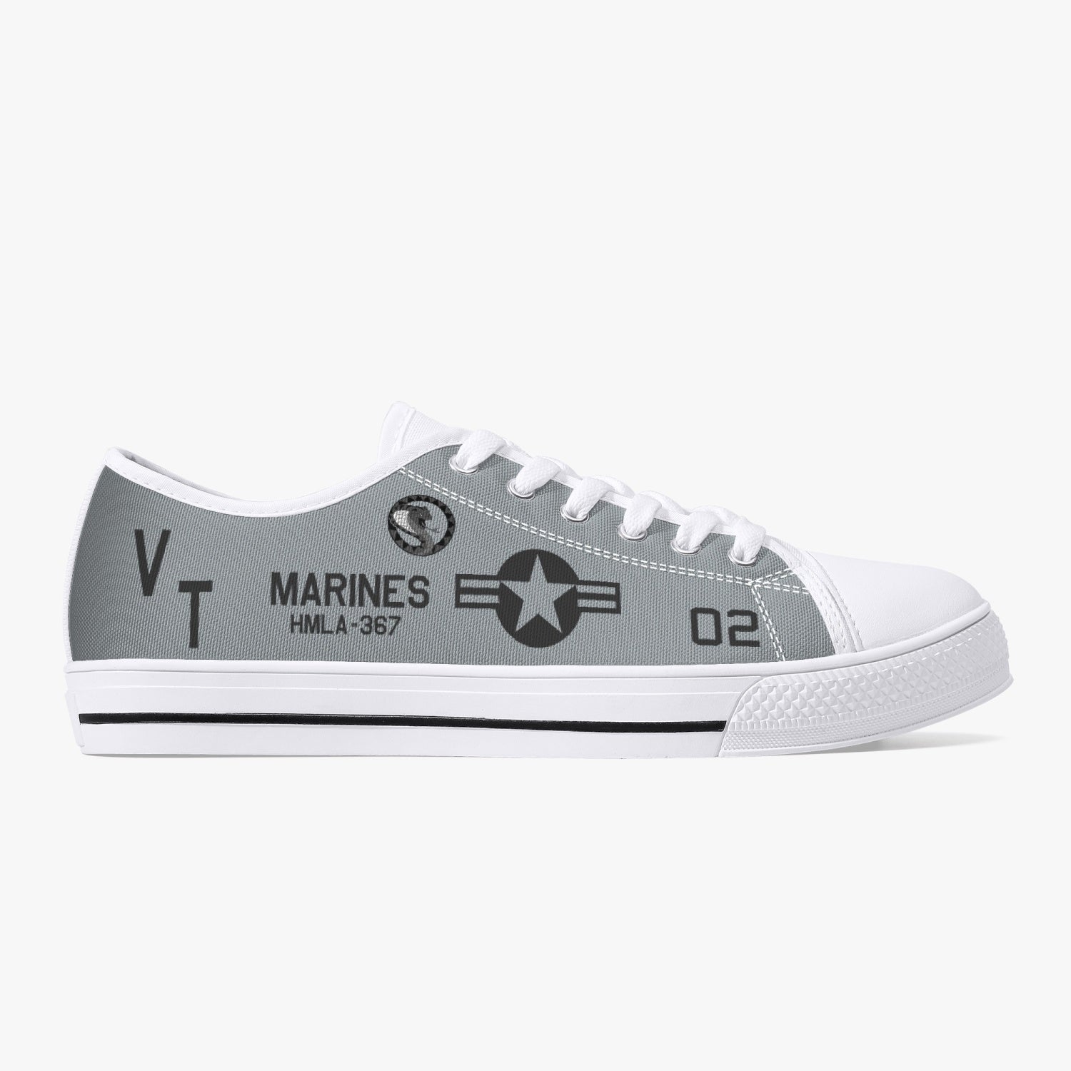 HMLA-367 "Scarface" Low Top Canvas Shoes - I Love a Hangar