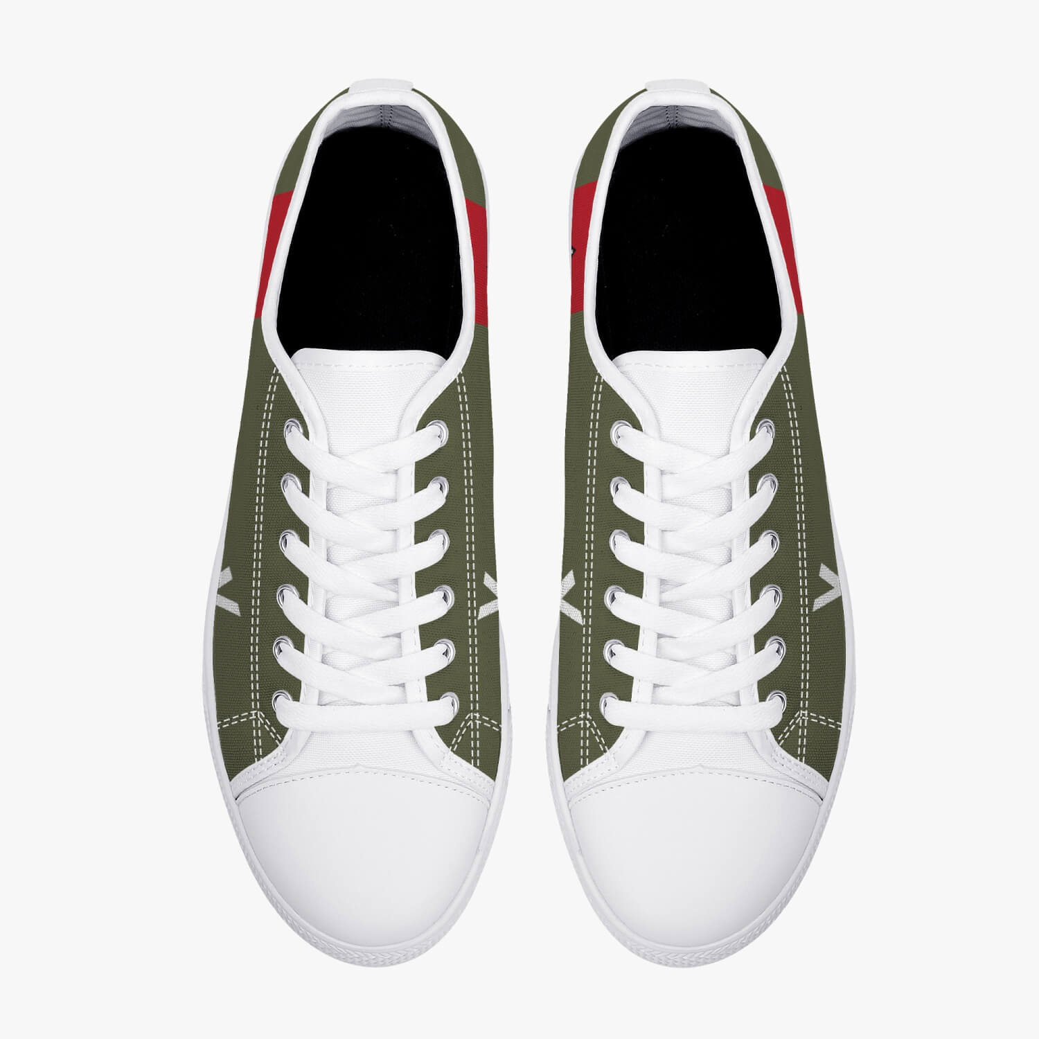 B-17 "Texas Raiders" Low Top Canvas Shoes - I Love a Hangar