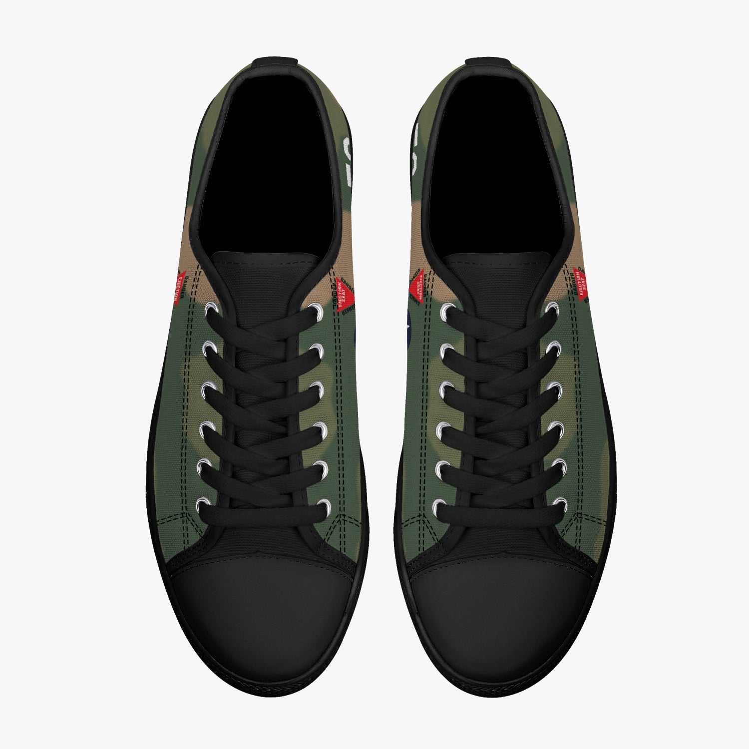 F-4 Phantom II of Daniel "Chappie" James Jr Low Top Canvas Shoes - I Love a Hangar