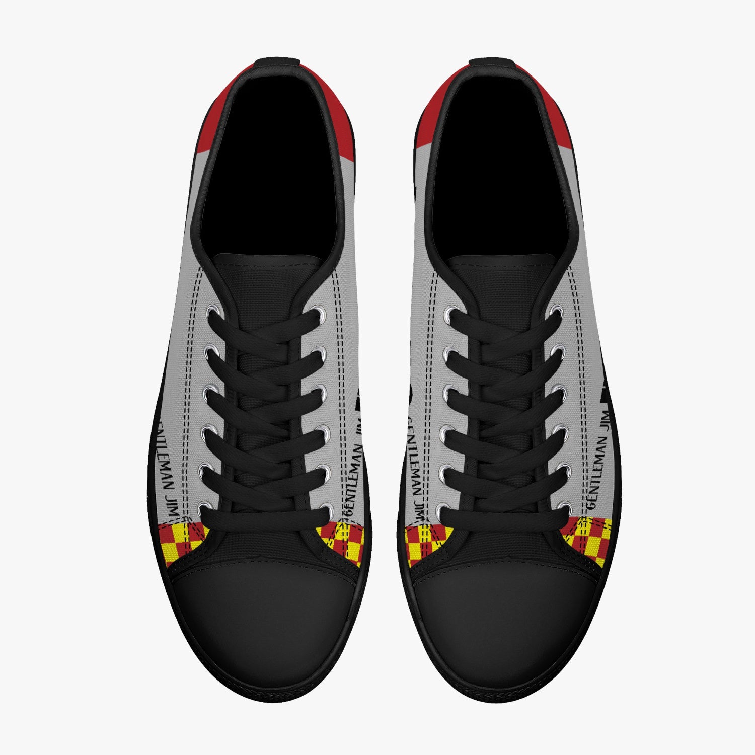 P-51 "Gentleman Jim" Low Top Canvas Shoes - I Love a Hangar
