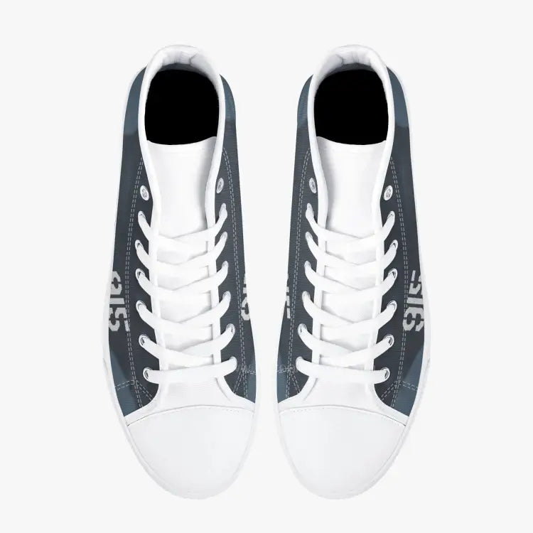 F4U Corsair #915 High Top Canvas Shoes - I Love a Hangar