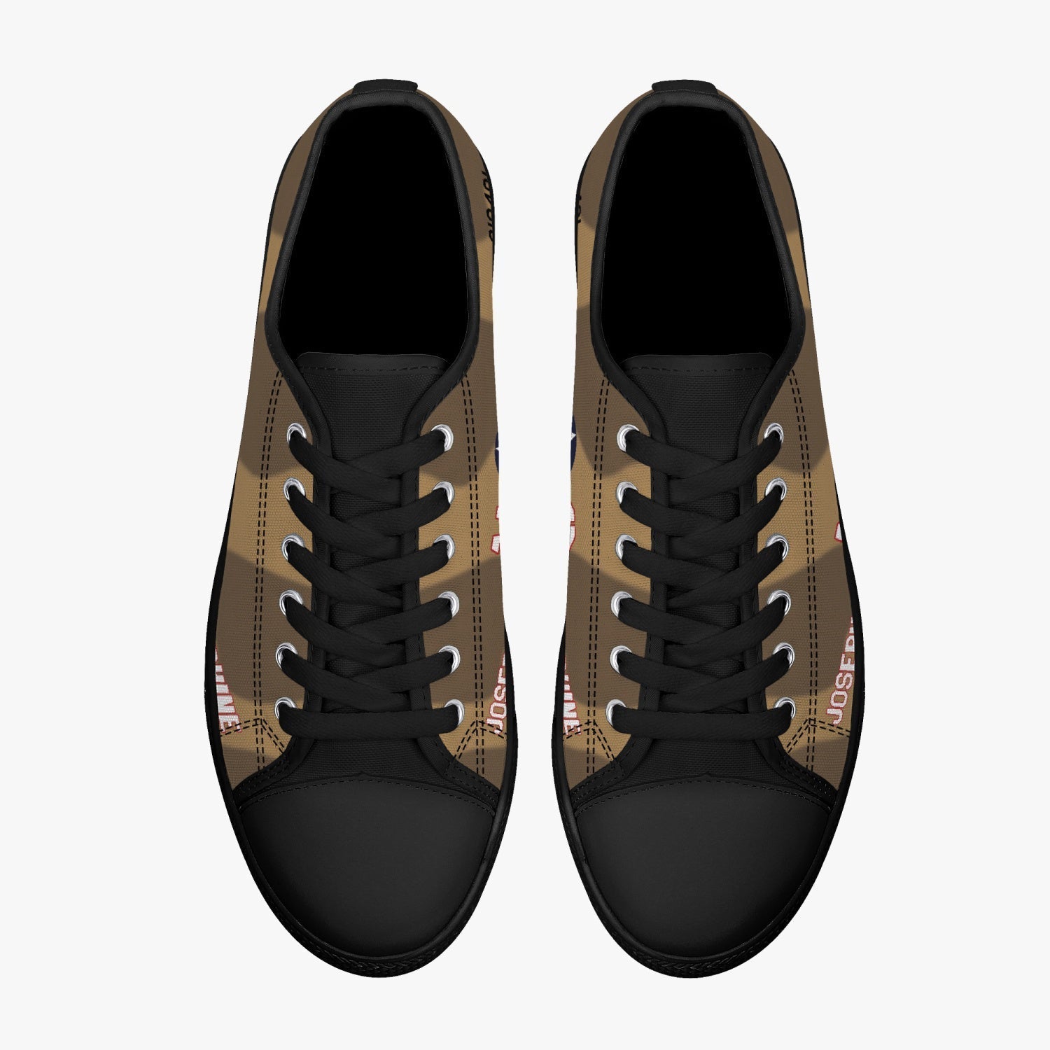 P-40 "Josephine" Low Top Canvas Shoes - I Love a Hangar