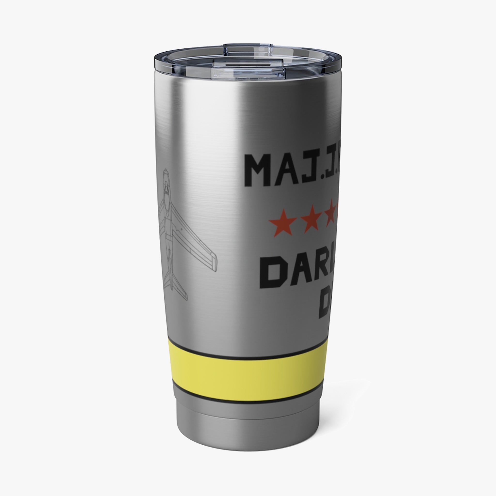 F-86 "Darling Dottie" Inspired 20oz (590ml) Stainless Steel Tumbler - I Love a Hangar