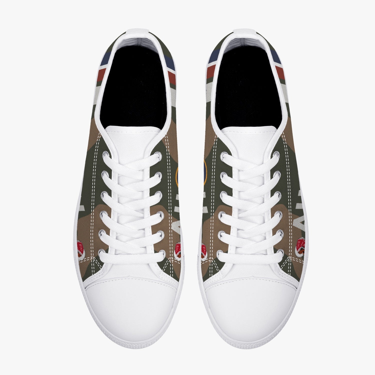 Spitfire "AU-H" (NH188) Low Top Canvas Shoes - I Love a Hangar