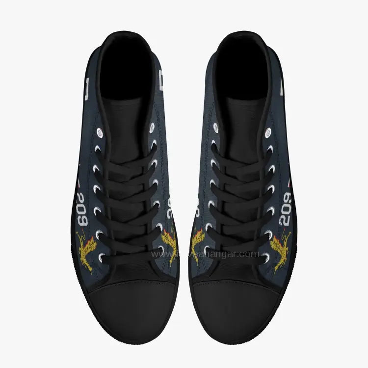 F9F-5 Panther "#209" High Top Canvas Shoes - I Love a Hangar