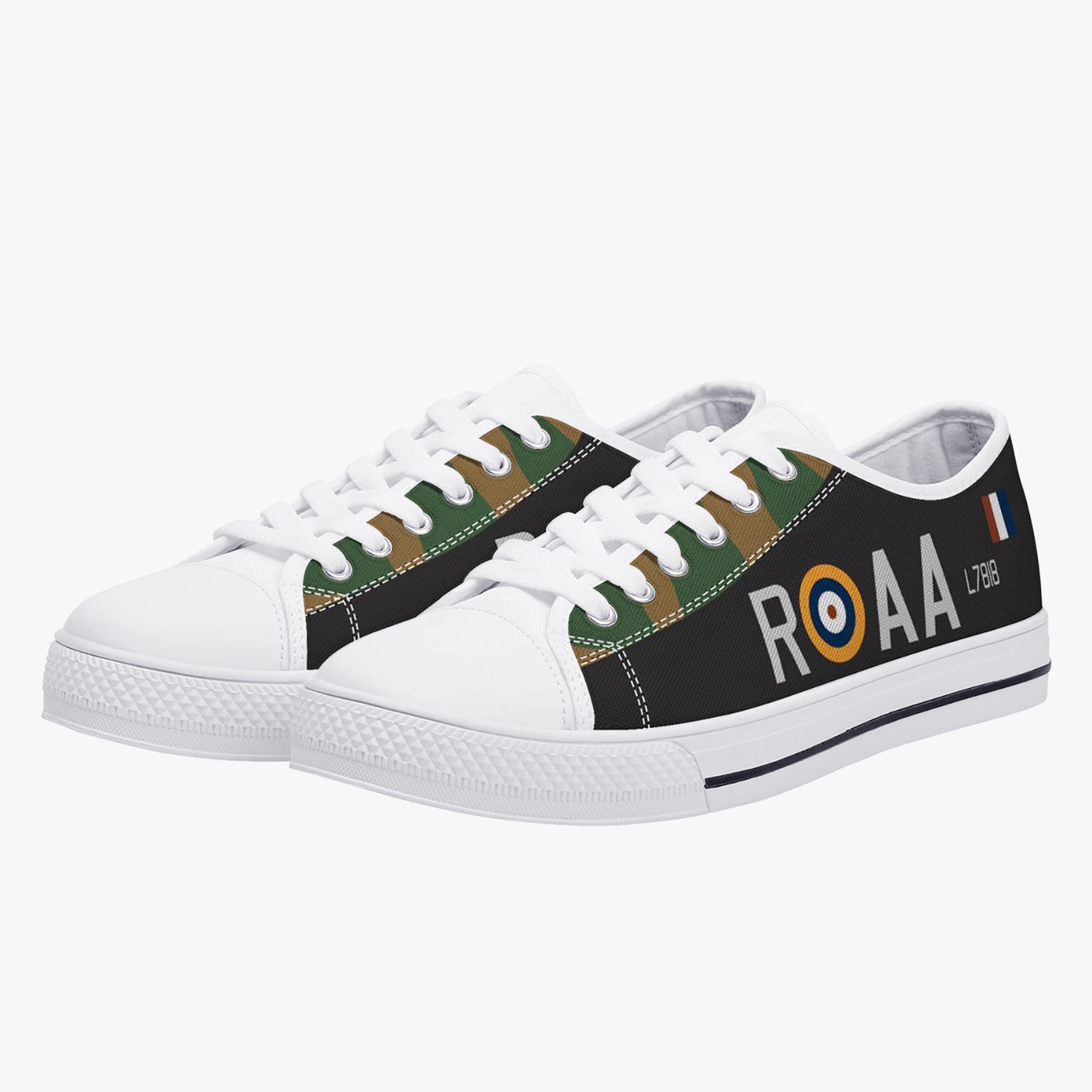Wellington "AA-R" Low Top Canvas Shoes - I Love a Hangar