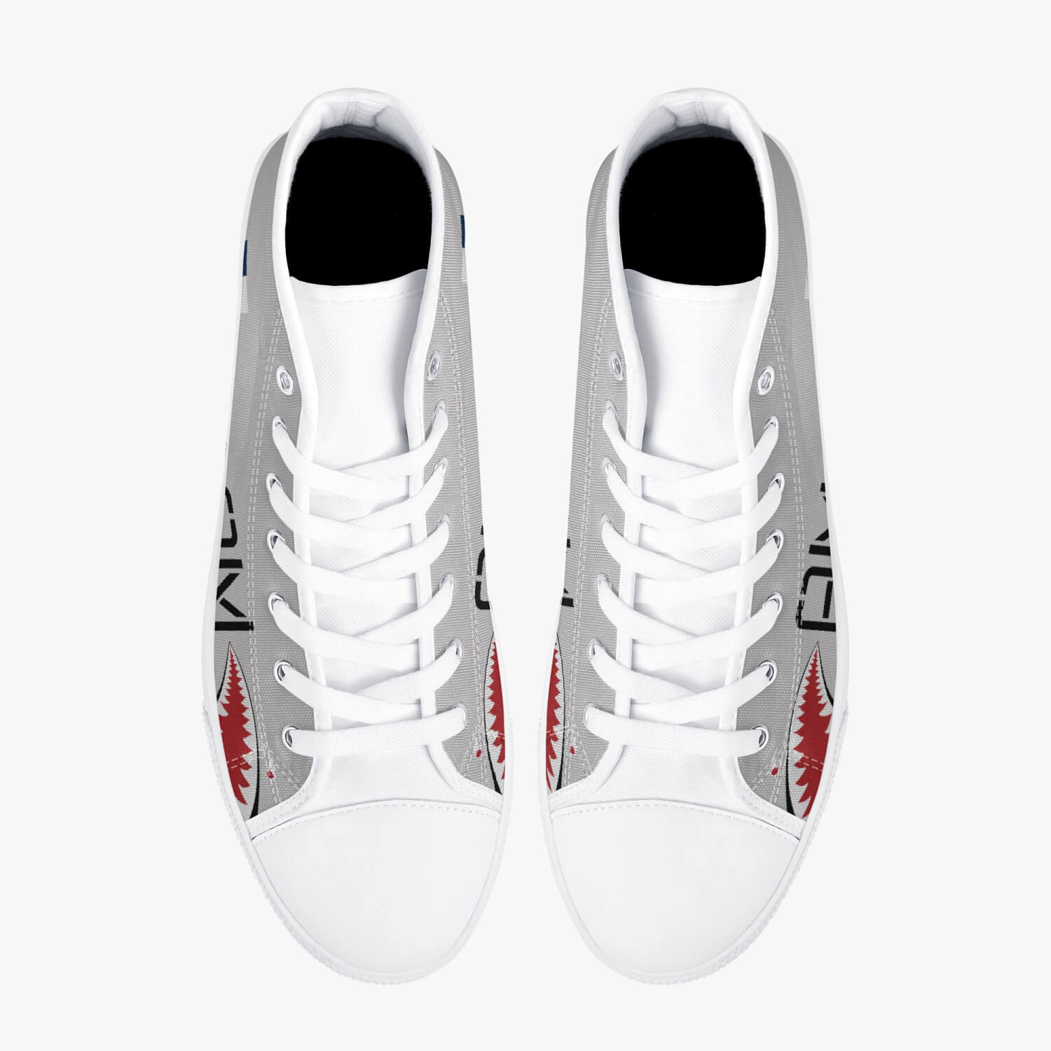 P-51 "AM-G" High Top Canvas Shoes - I Love a Hangar