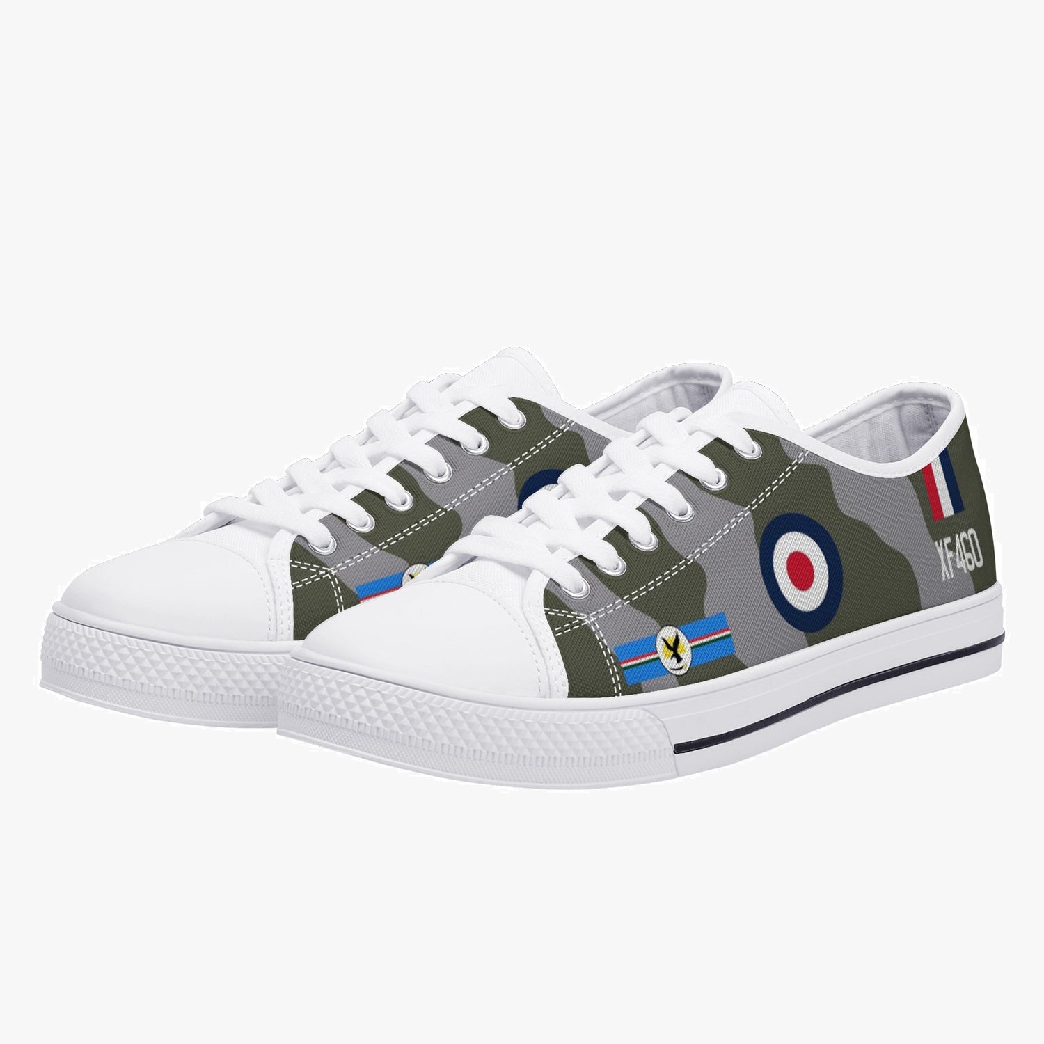 Hawker Hunter "XF460" Low Top Canvas Shoes - I Love a Hangar