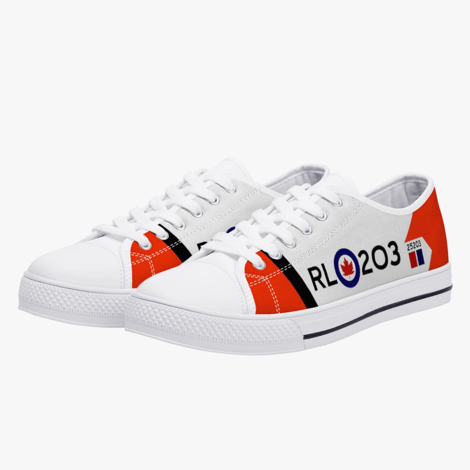 CF-105 "Arrow" (RL-203) Low Top Canvas Shoes - I Love a Hangar