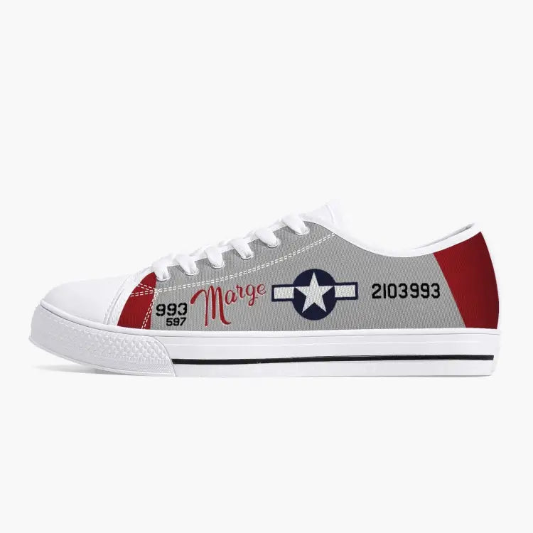 P-38 "Marge" Low Top Canvas Shoes - I Love a Hangar