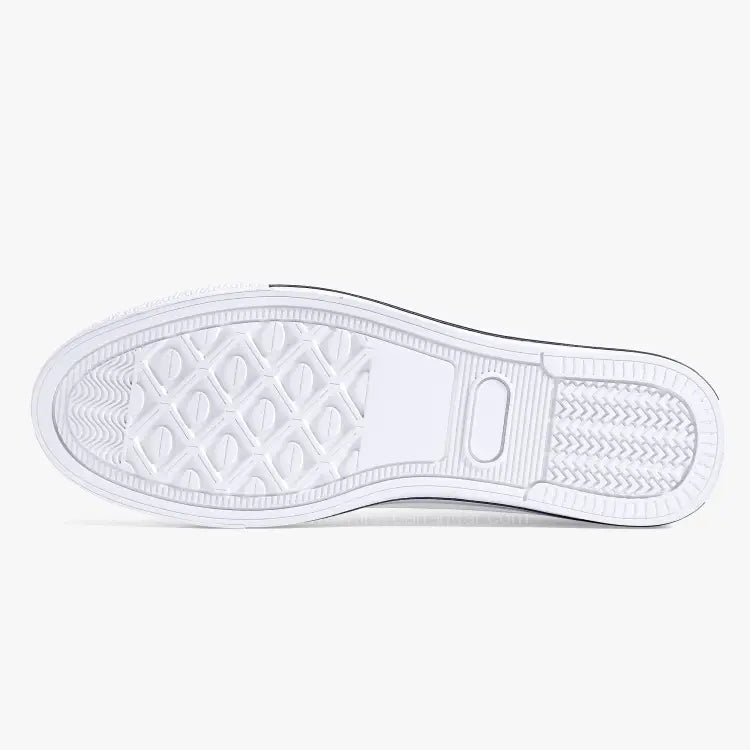 P-40 "White #47" of Robert Smith Low Top Canvas Shoes - I Love a Hangar
