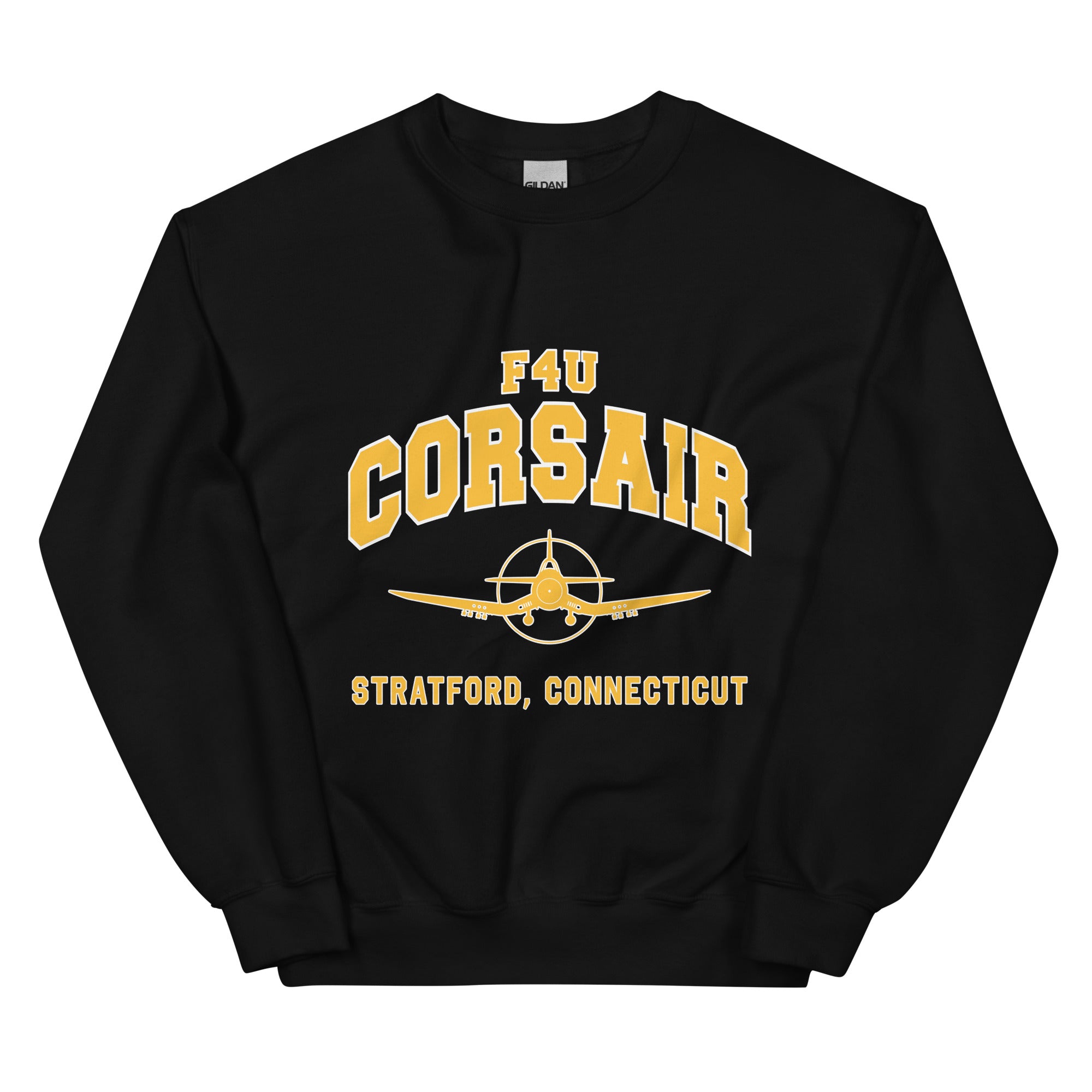 F4U Corsair College Style Unisex Sweatshirt - I Love a Hangar