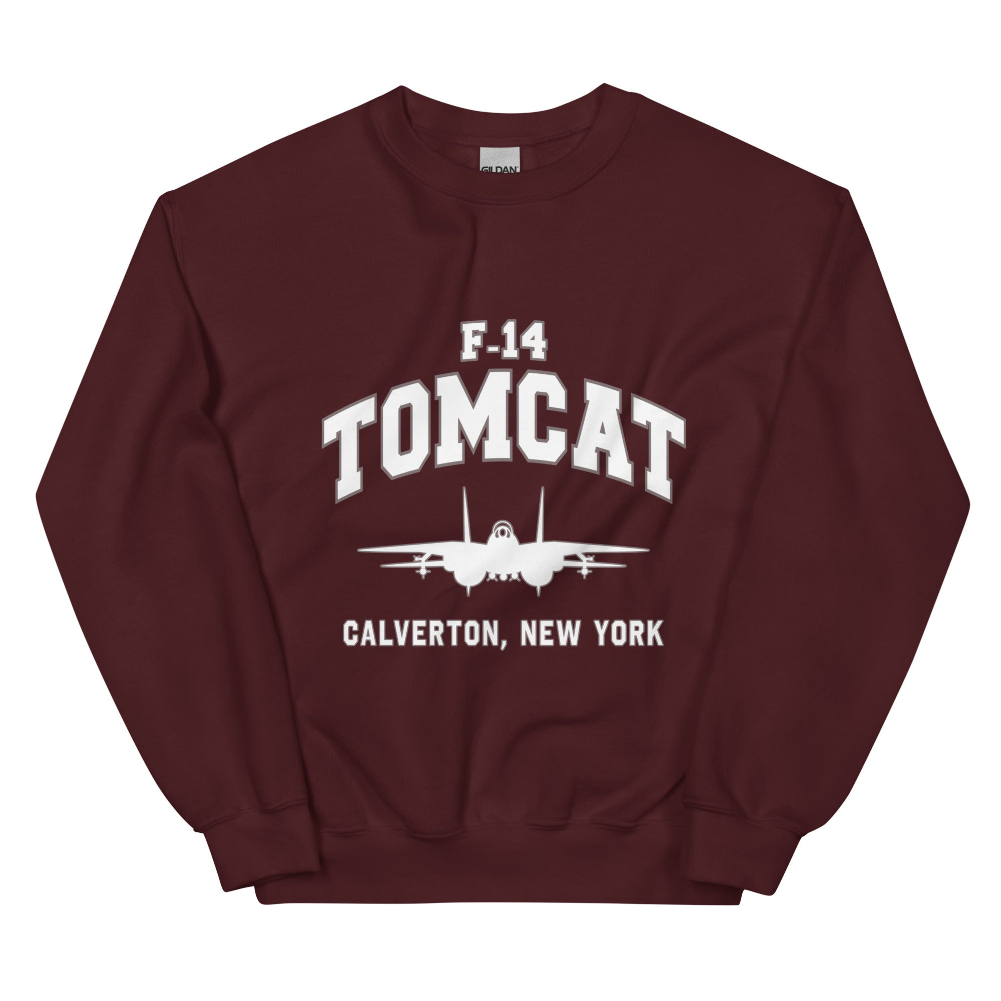 F-14 Tomcat College Style Unisex Sweatshirt - I Love a Hangar