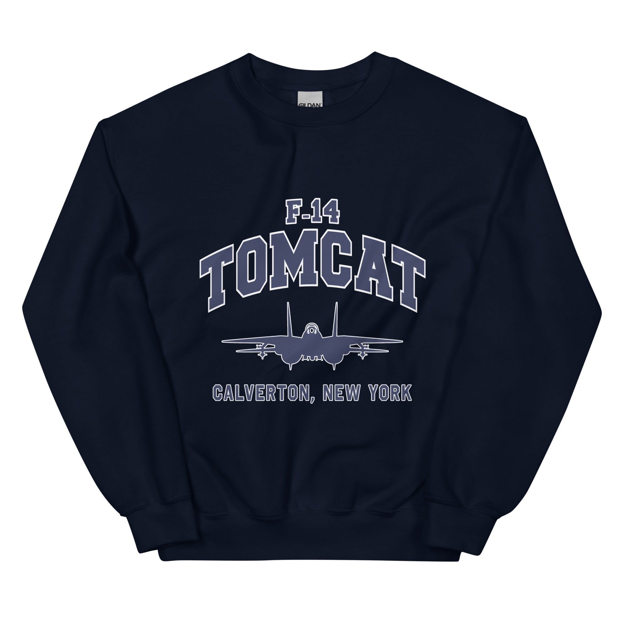 F-14 Tomcat College Style Unisex Sweatshirt - I Love a Hangar