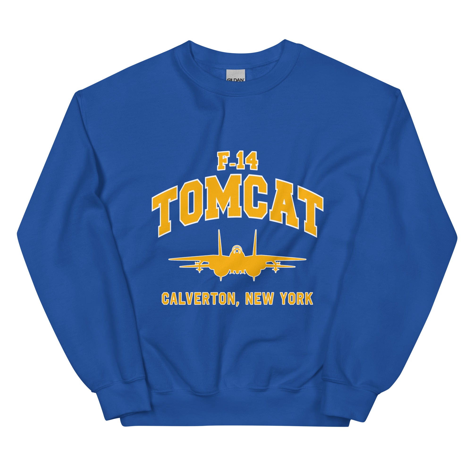 F-14 Tomcat College Style Unisex Sweatshirt - I Love a Hangar