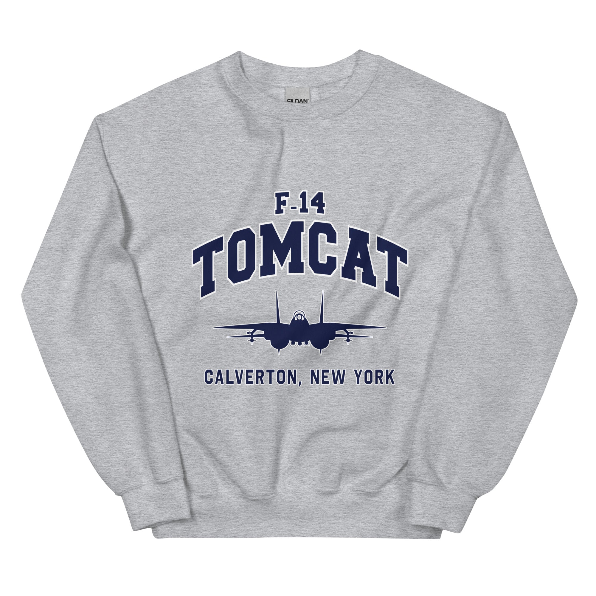 F-14 Tomcat College Style Unisex Sweatshirt - I Love a Hangar