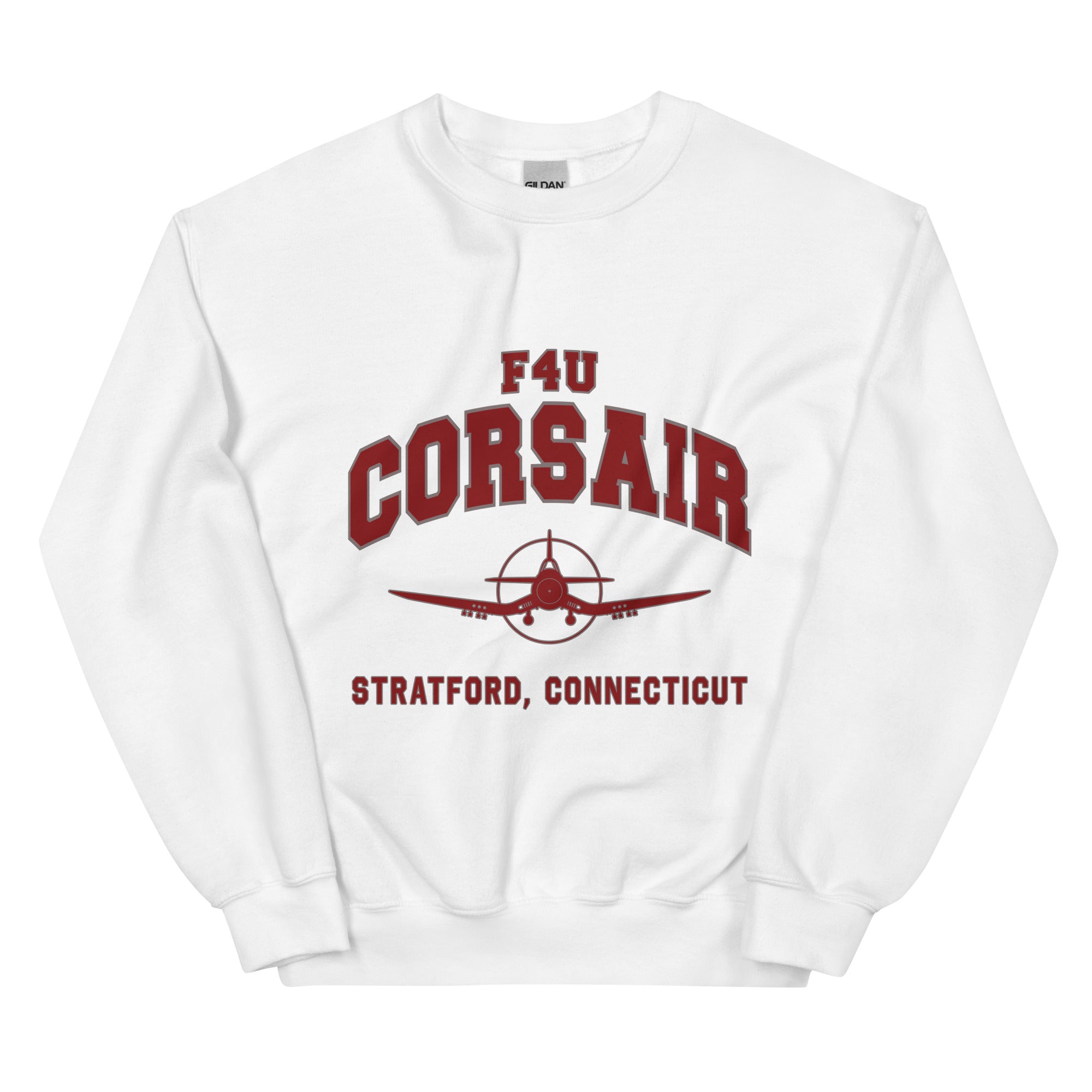 F4U Corsair College Style Unisex Sweatshirt - I Love a Hangar