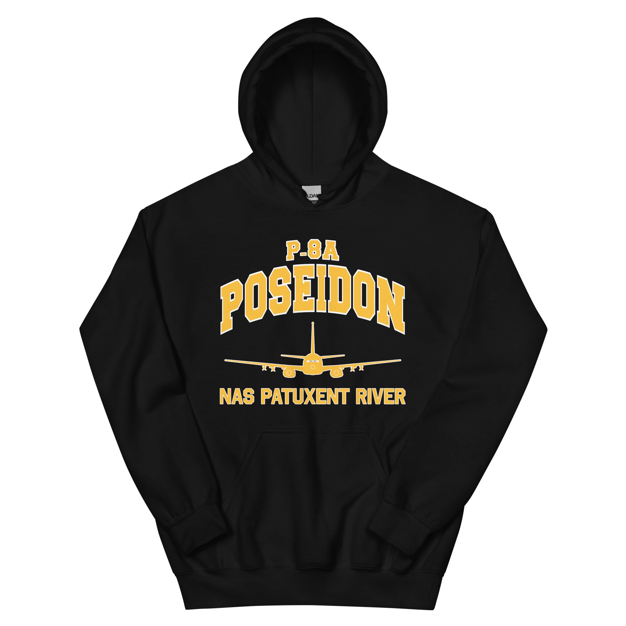 P-8A Poseidon "NAS Patuxent River" College Style Unisex Hoodie - I Love a Hangar