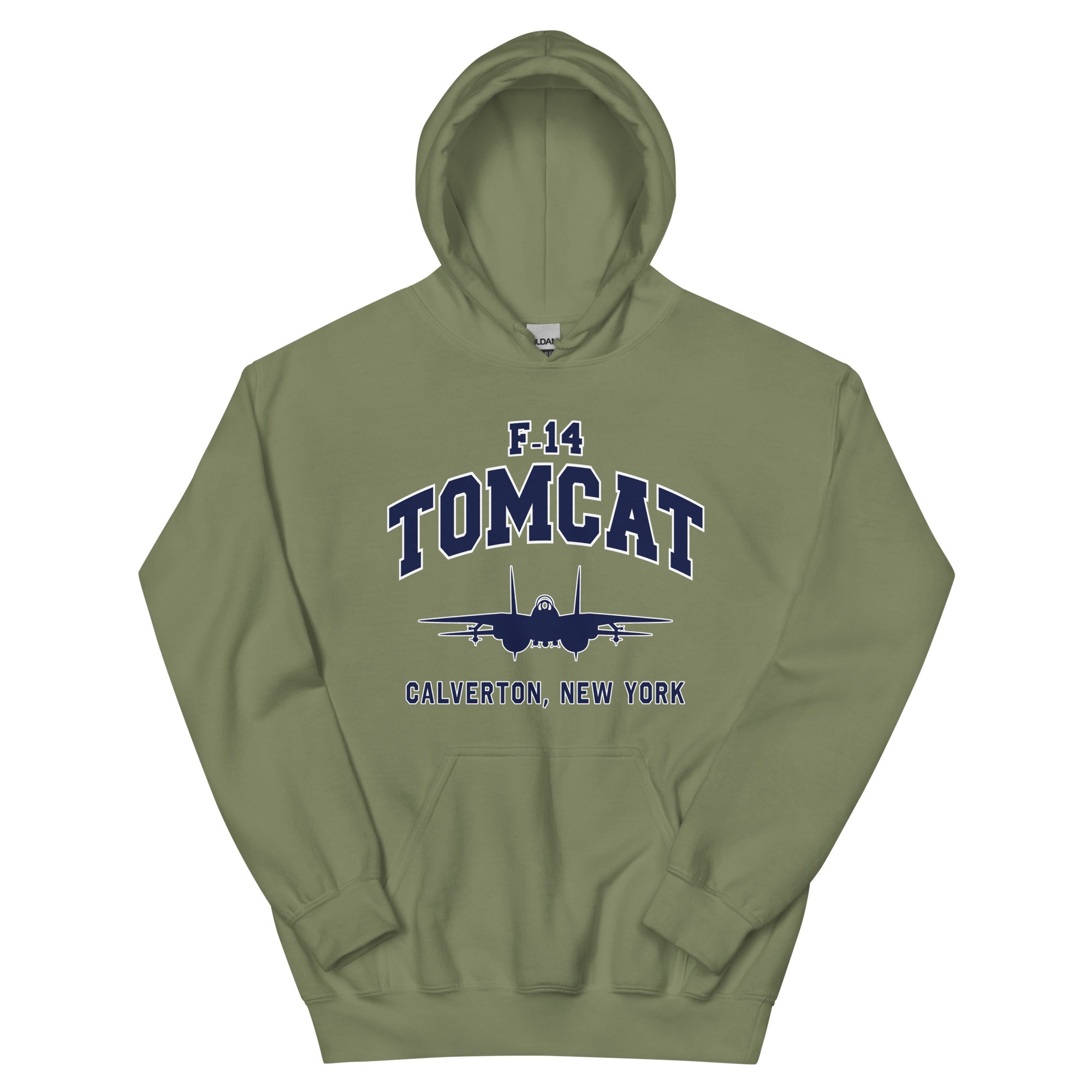 F-14 Tomcat College Style Unisex Hoodie - I Love a Hangar