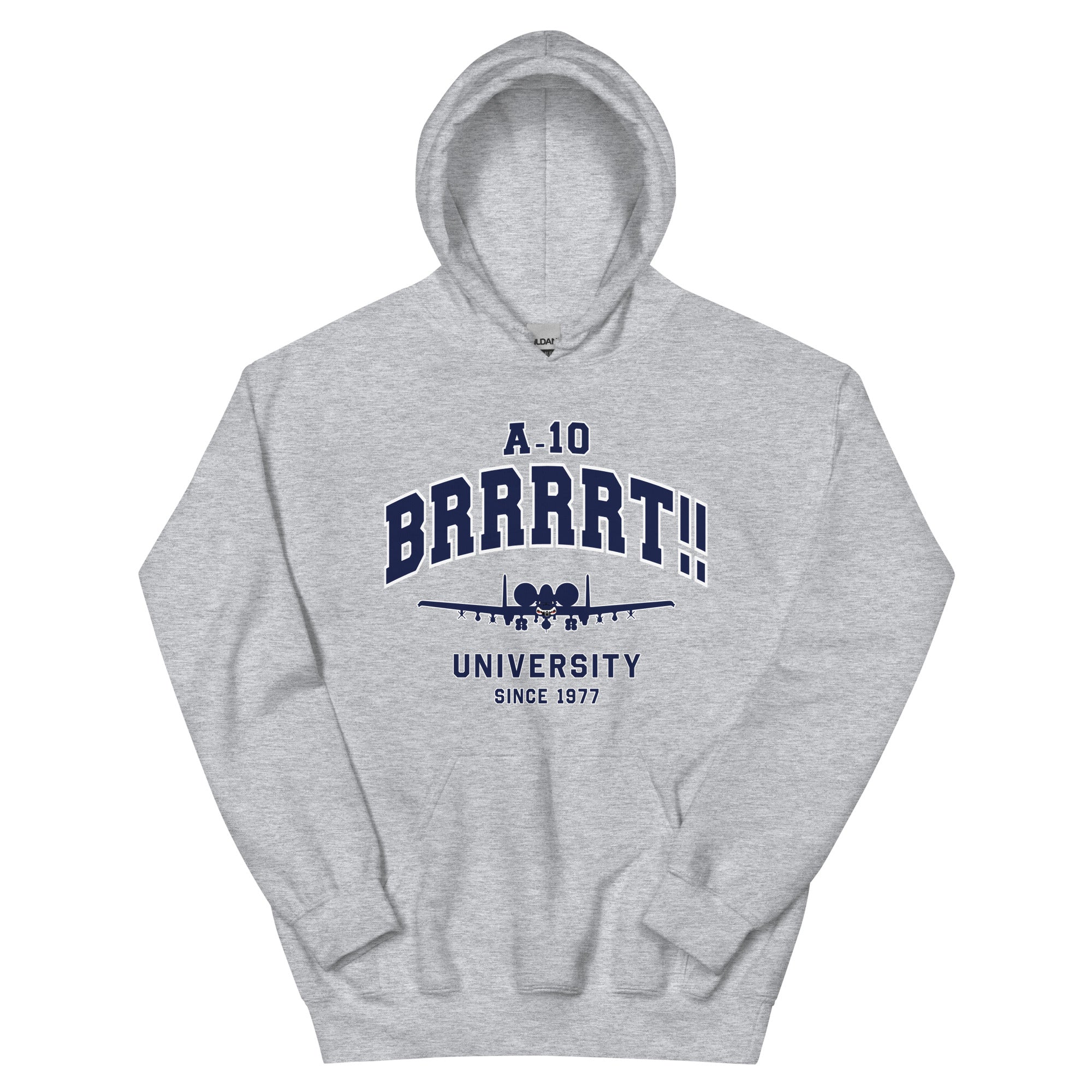 BRRRRT!! University Unisex Hoodie - I Love a Hangar