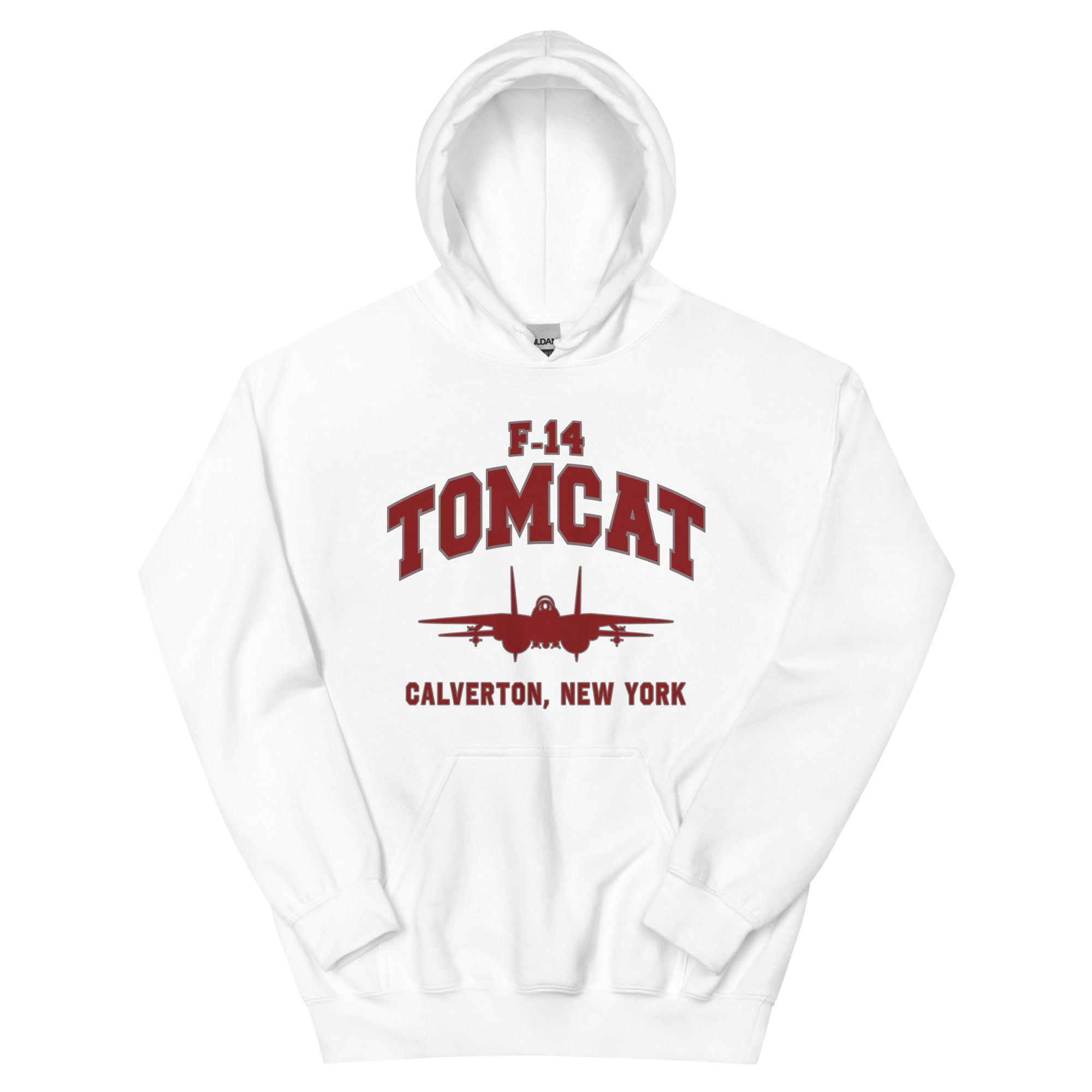 F-14 Tomcat College Style Unisex Hoodie - I Love a Hangar
