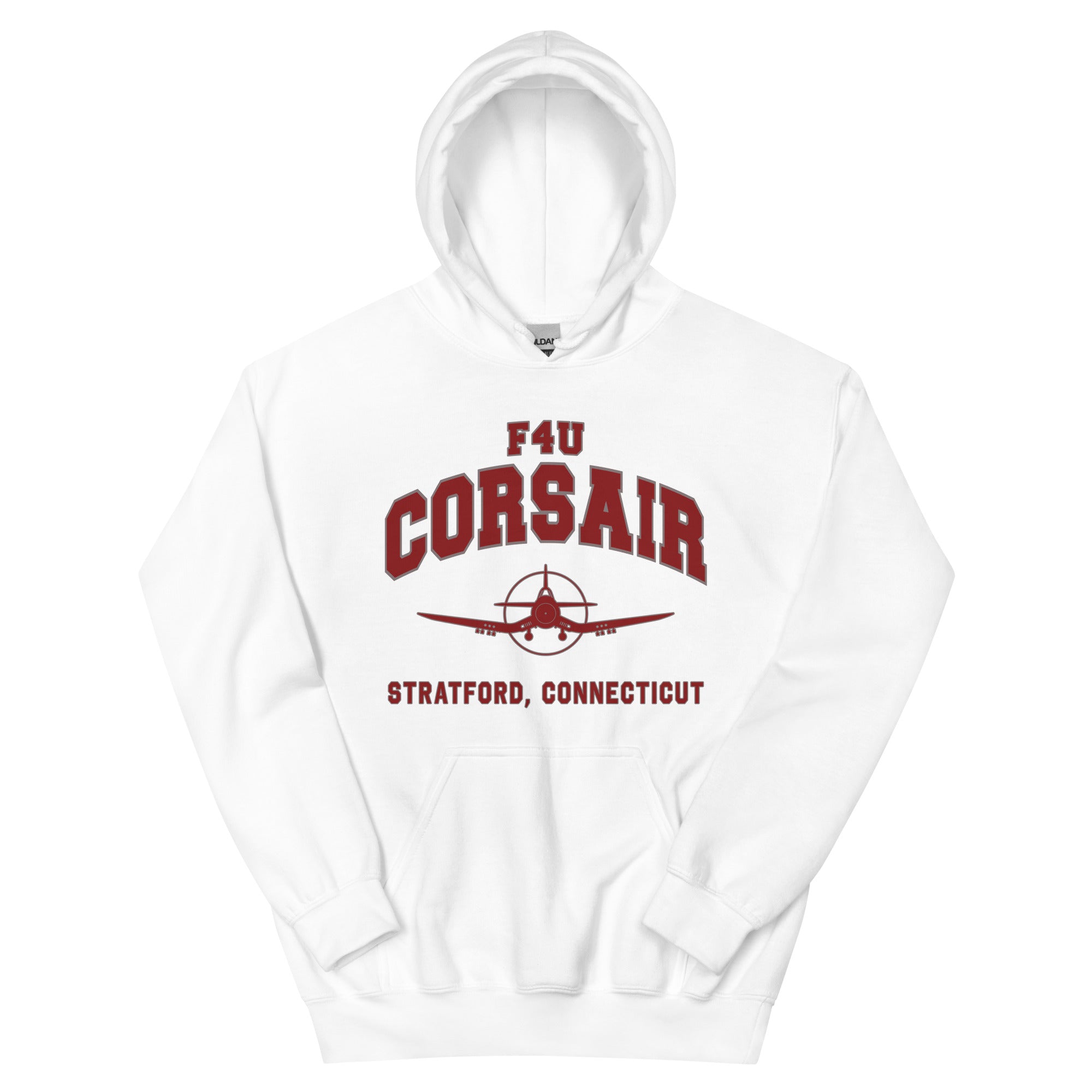 F4U Corsair College Style Unisex Hoodie - I Love a Hangar