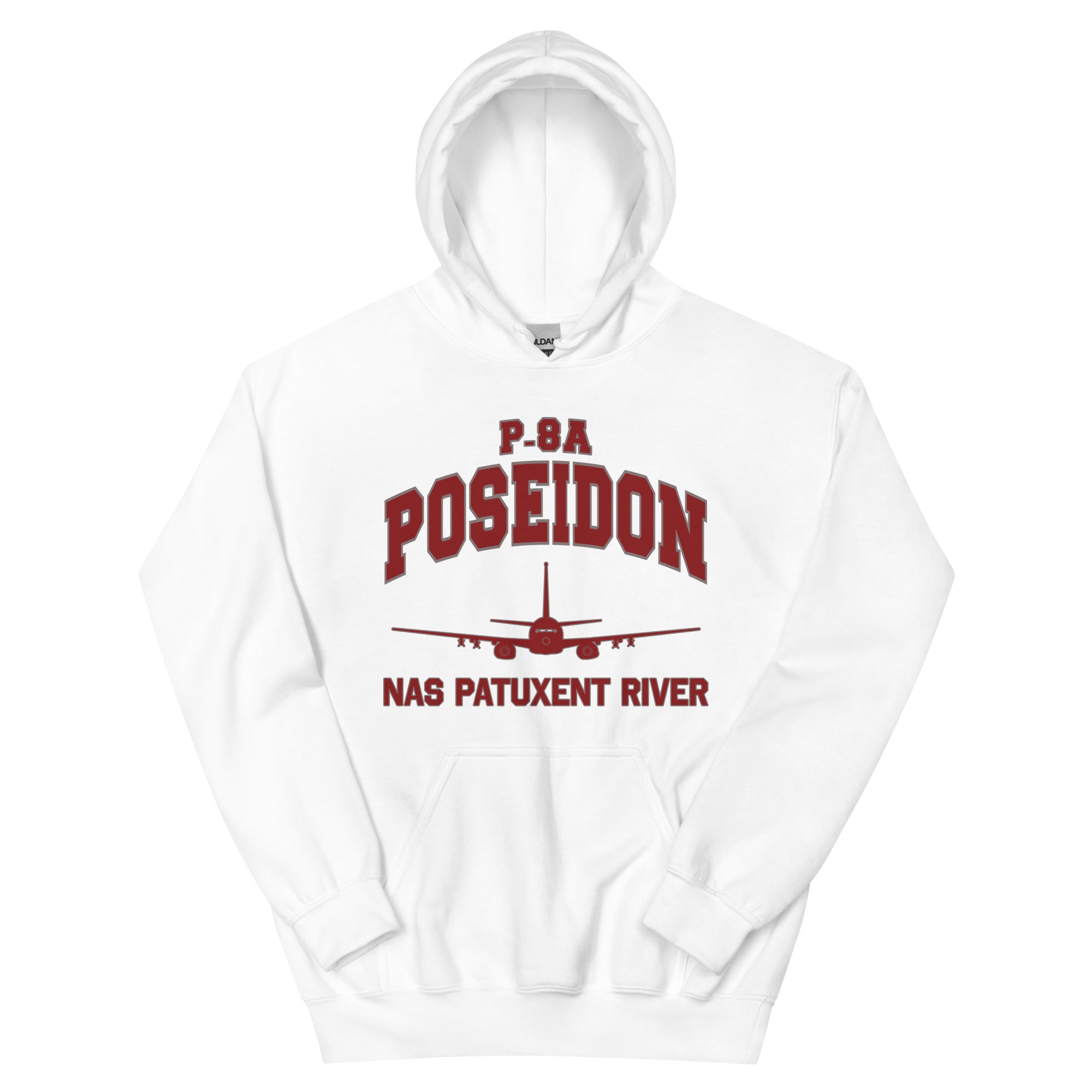 P-8A Poseidon "NAS Patuxent River" College Style Unisex Hoodie - I Love a Hangar