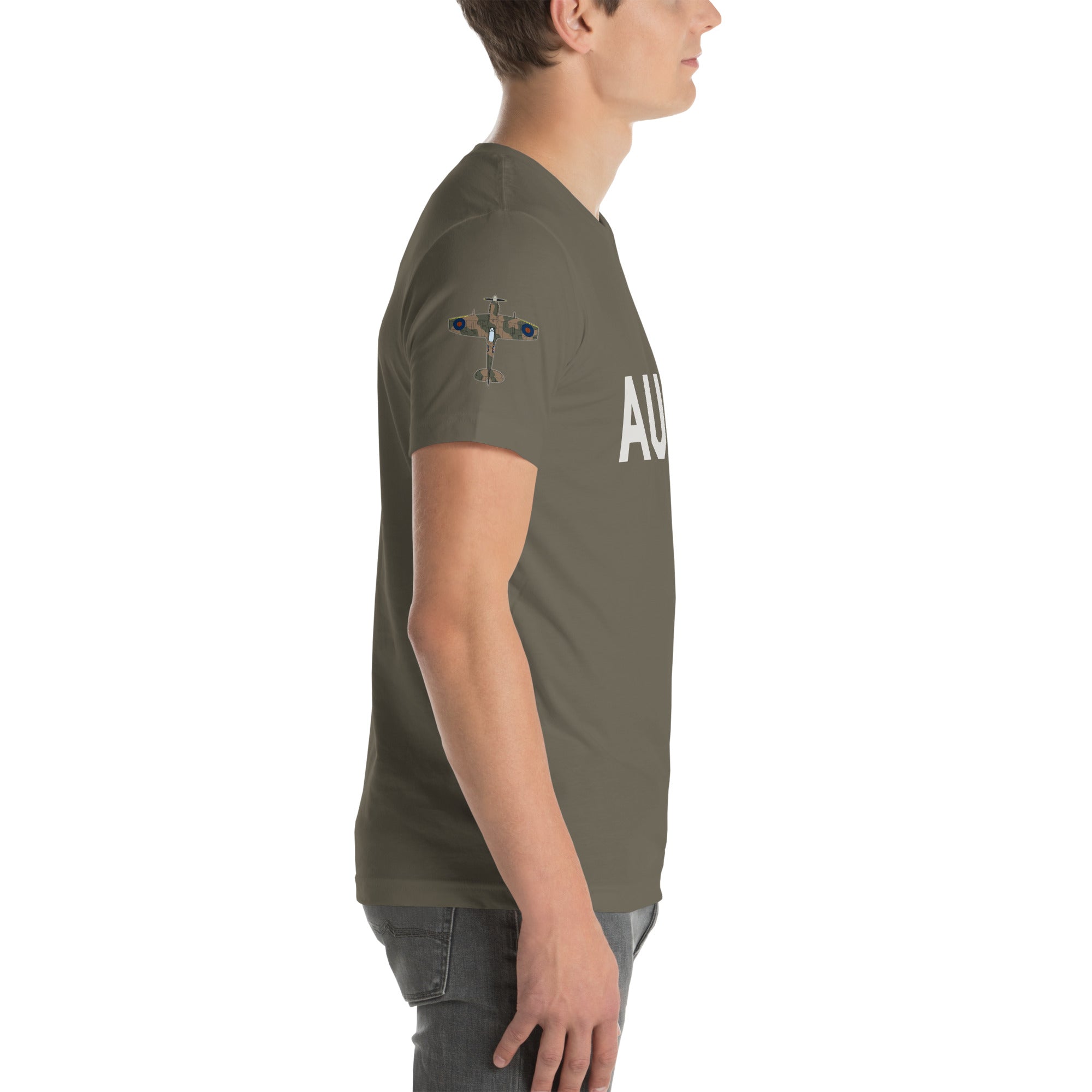 Spitfire "HU-A" Unisex t-shirt - I Love a Hangar