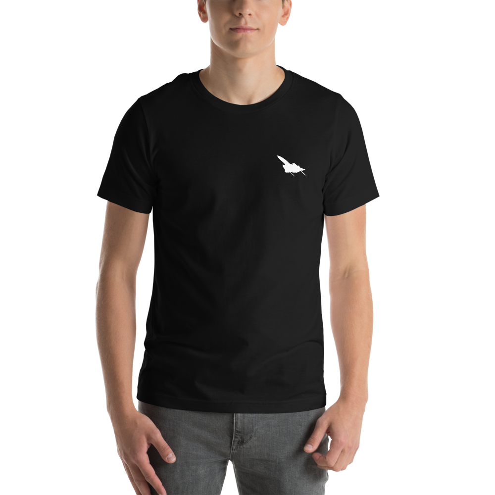 SR-71 "Shadow of Death" Short-Sleeve Unisex Premium T-Shirt - I Love a Hangar