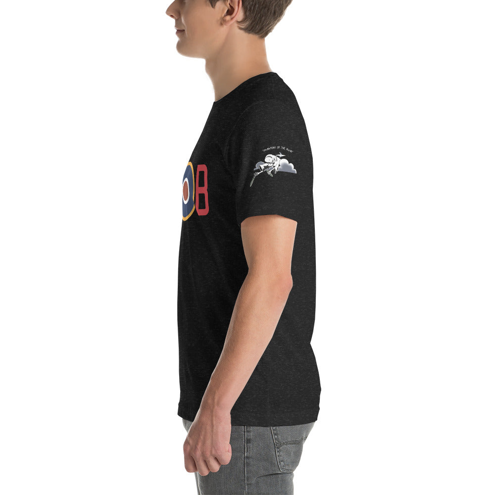 Lancaster "Phantom of the Ruhr" Unisex t-shirt - I Love a Hangar