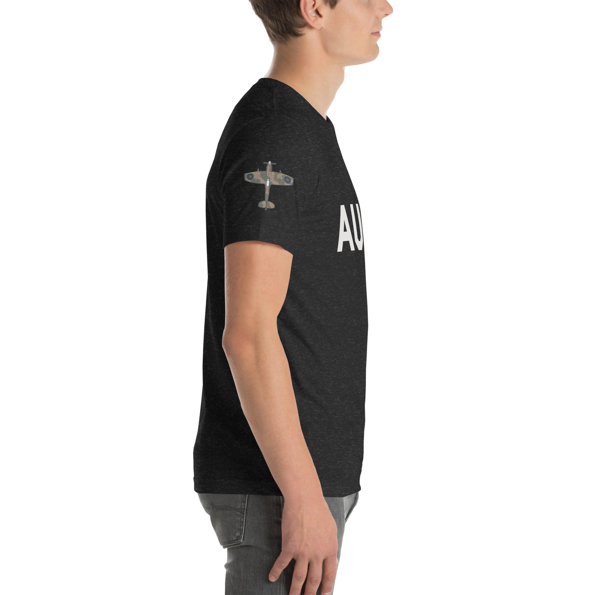 Spitfire "HU-A" Unisex t-shirt - I Love a Hangar