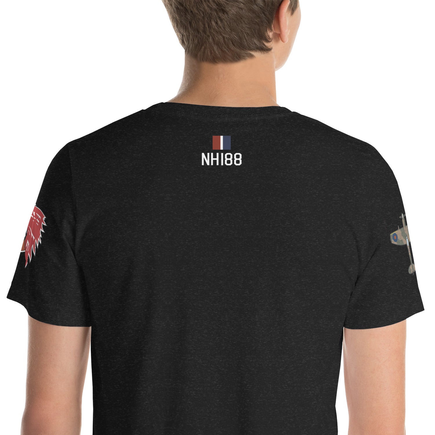 Spitfire "HU-A" Unisex t-shirt - I Love a Hangar
