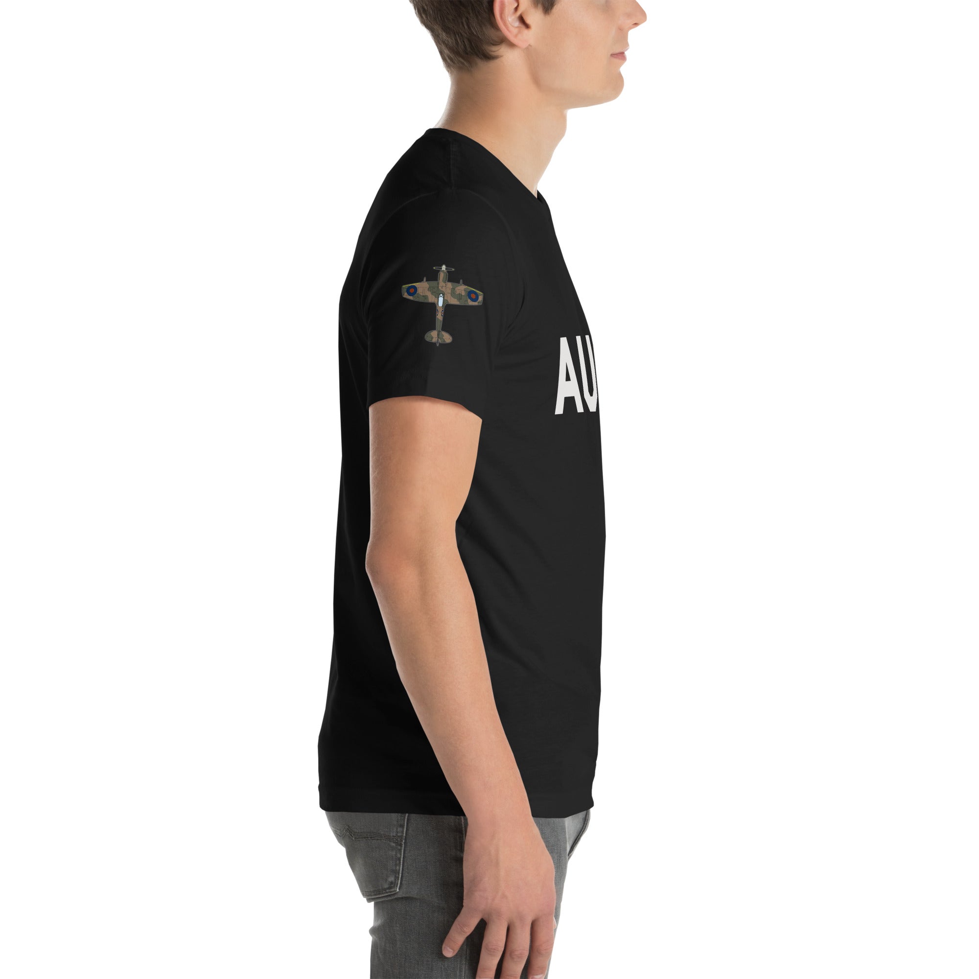 Spitfire "HU-A" Unisex t-shirt - I Love a Hangar