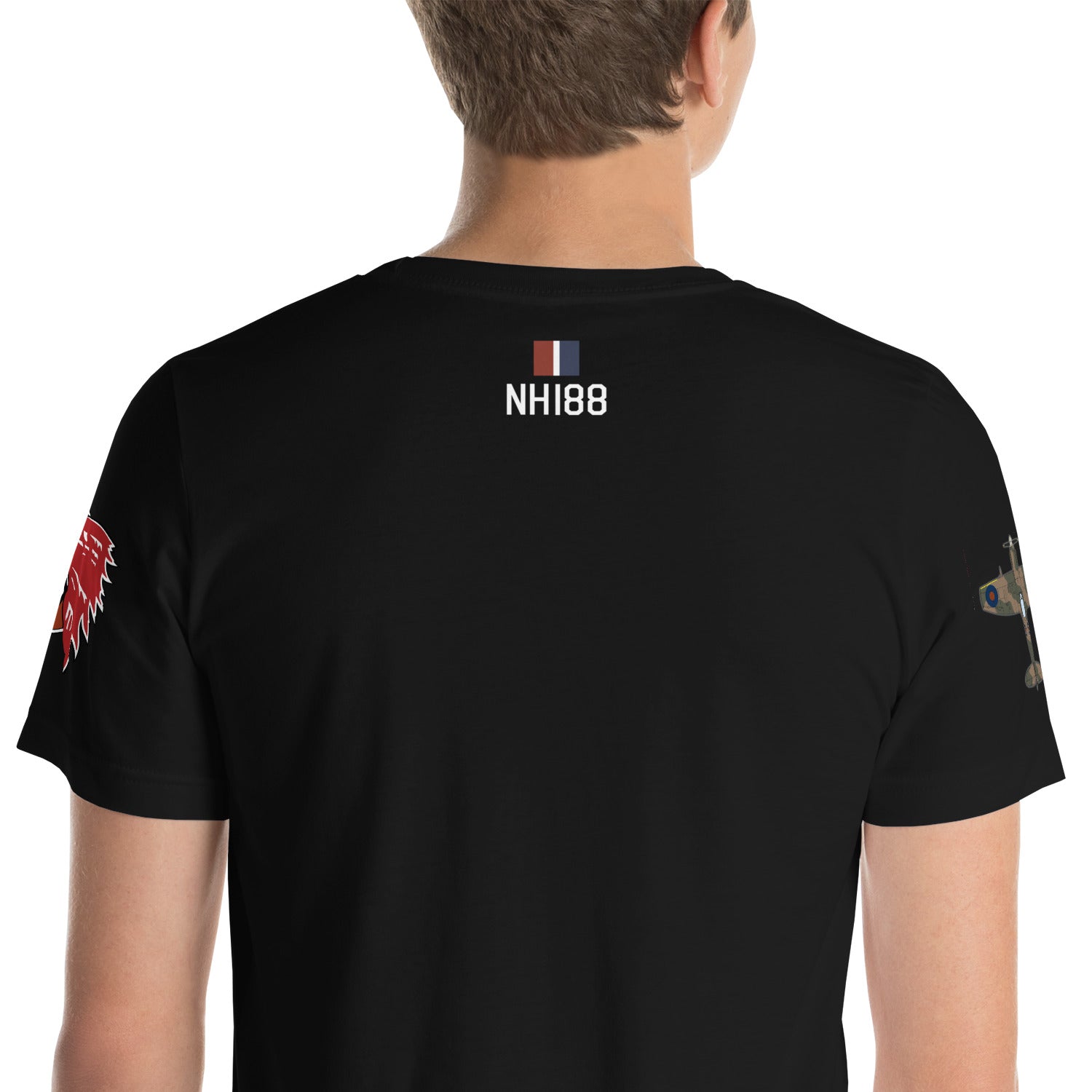 Spitfire "HU-A" Unisex t-shirt - I Love a Hangar