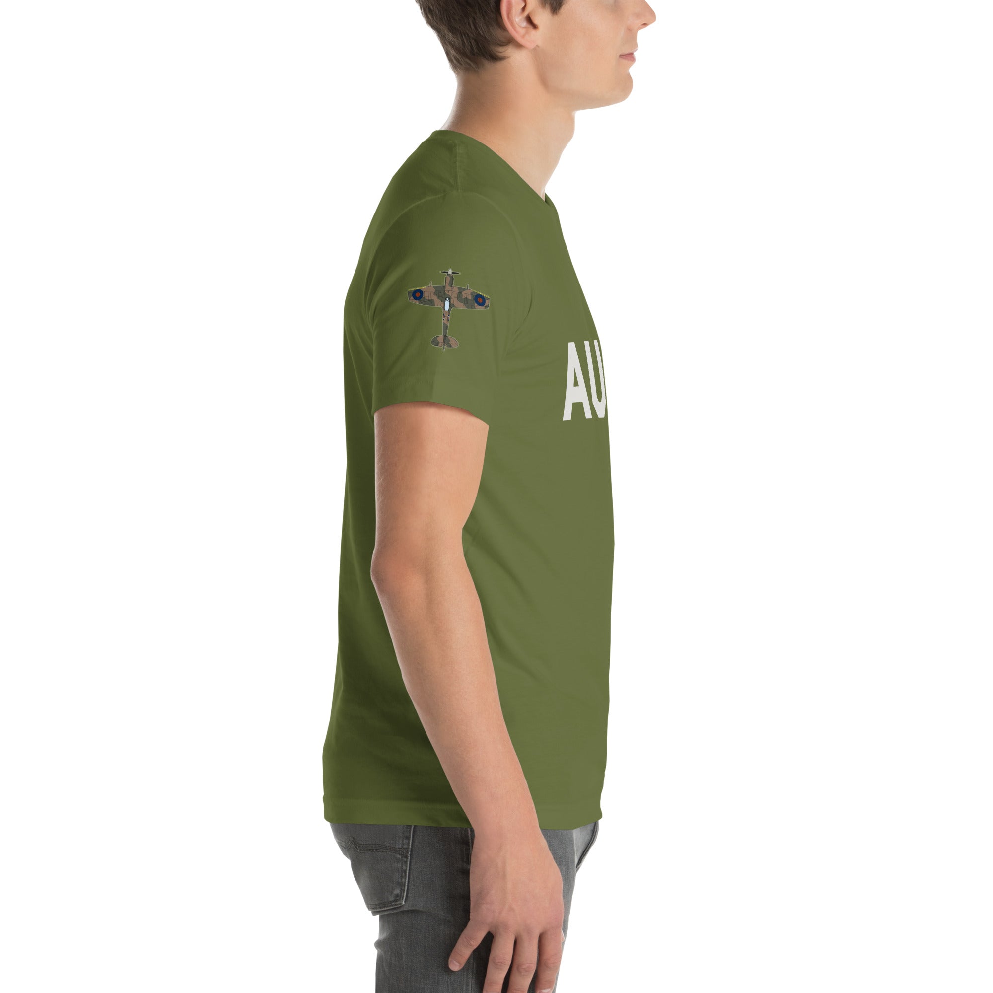 Spitfire "HU-A" Unisex t-shirt - I Love a Hangar