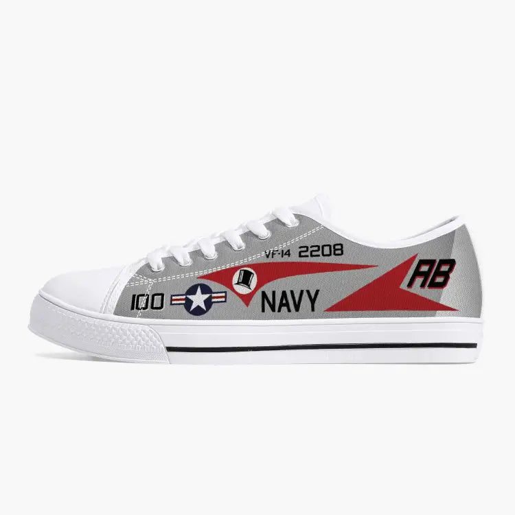 VF-14 "Tophatters" Low Top Canvas Shoes - I Love a Hangar