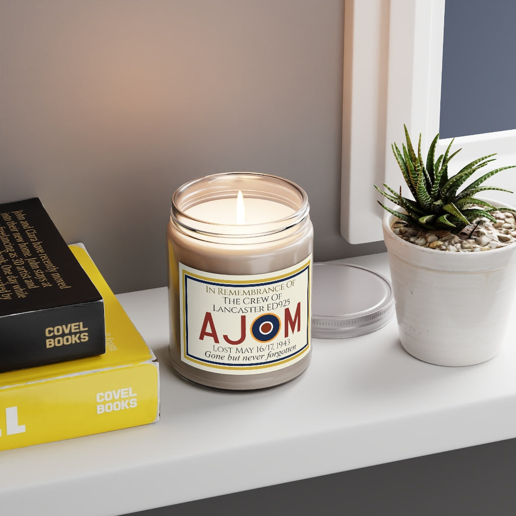 9oz Customizable Memorial Candle For Crew (RAF/RCAF/RAAF) - I Love a Hangar