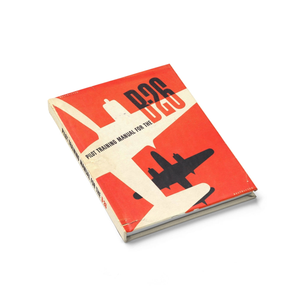B-26 "Marauder" Inspired Hardcover Journal - I Love a Hangar