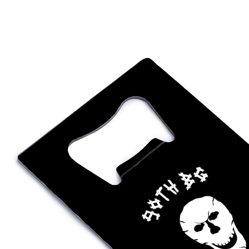 90th Bomb Group "Jolly Rogers" Stainless Steel Bottle Opener - I Love a Hangar