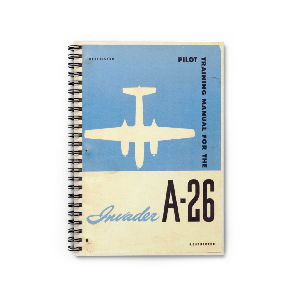 A-26 "Invader" Inspired Spiral Notebook - I Love a Hangar
