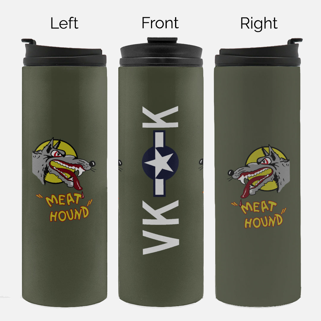 B-17 "Meathound" Inspired Thermal Tumbler (16 Oz.) - I Love a Hangar