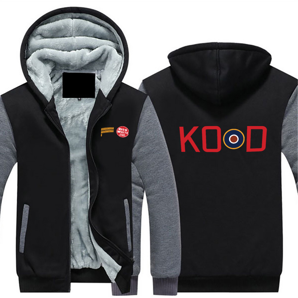 Wellington "KO-D" Sherpa Lined Full Zip Hoodie - I Love a Hangar