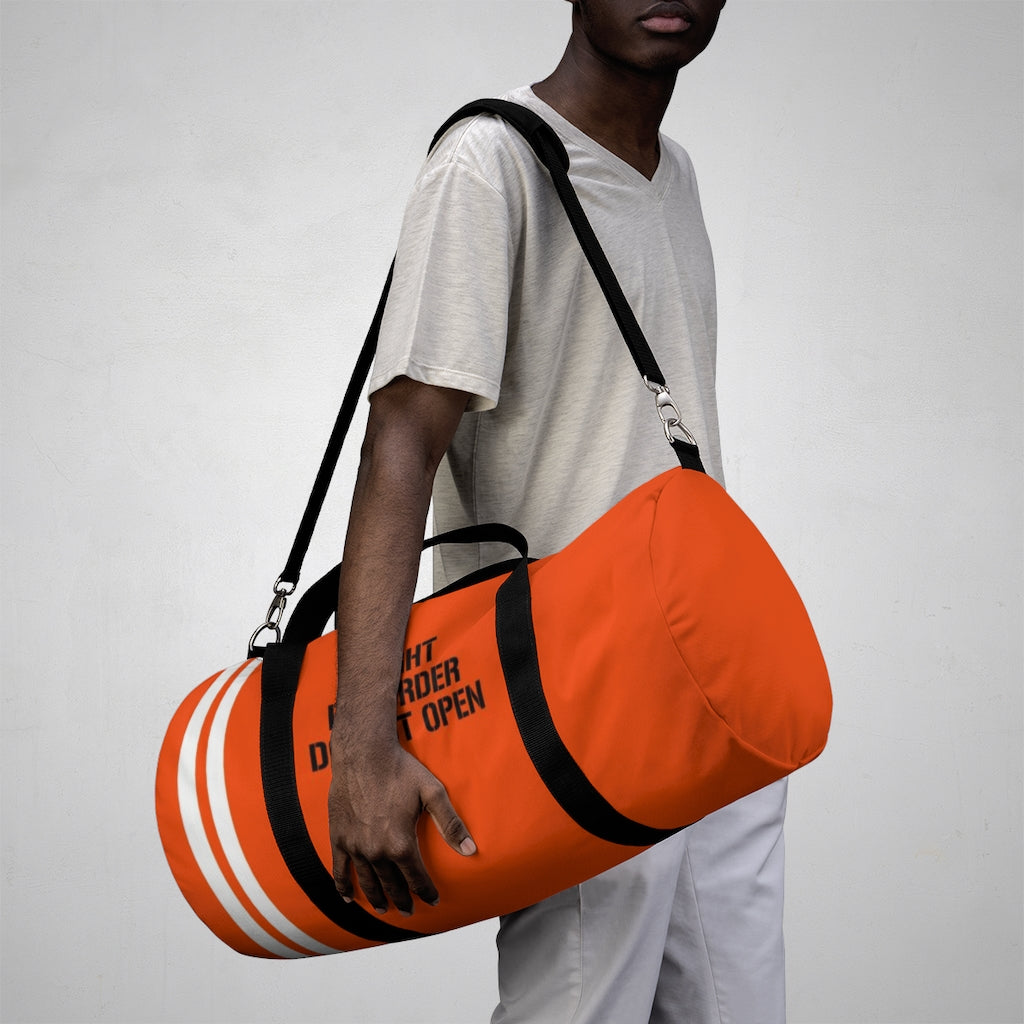 Flight Recorder Aviator's Duffel Bag - I Love a Hangar