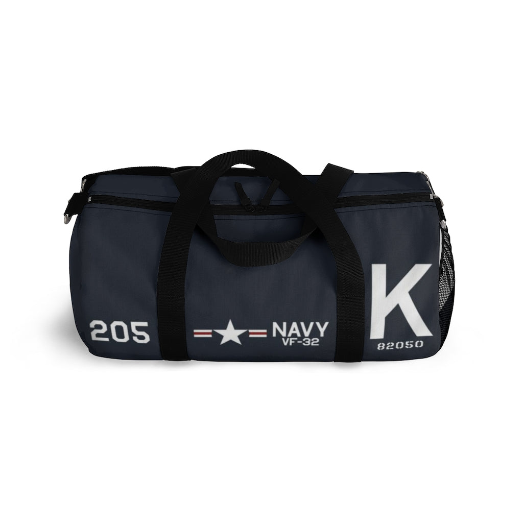 F4U of Thomas Hudner Jr Aviator Duffel Bag - I Love a Hangar