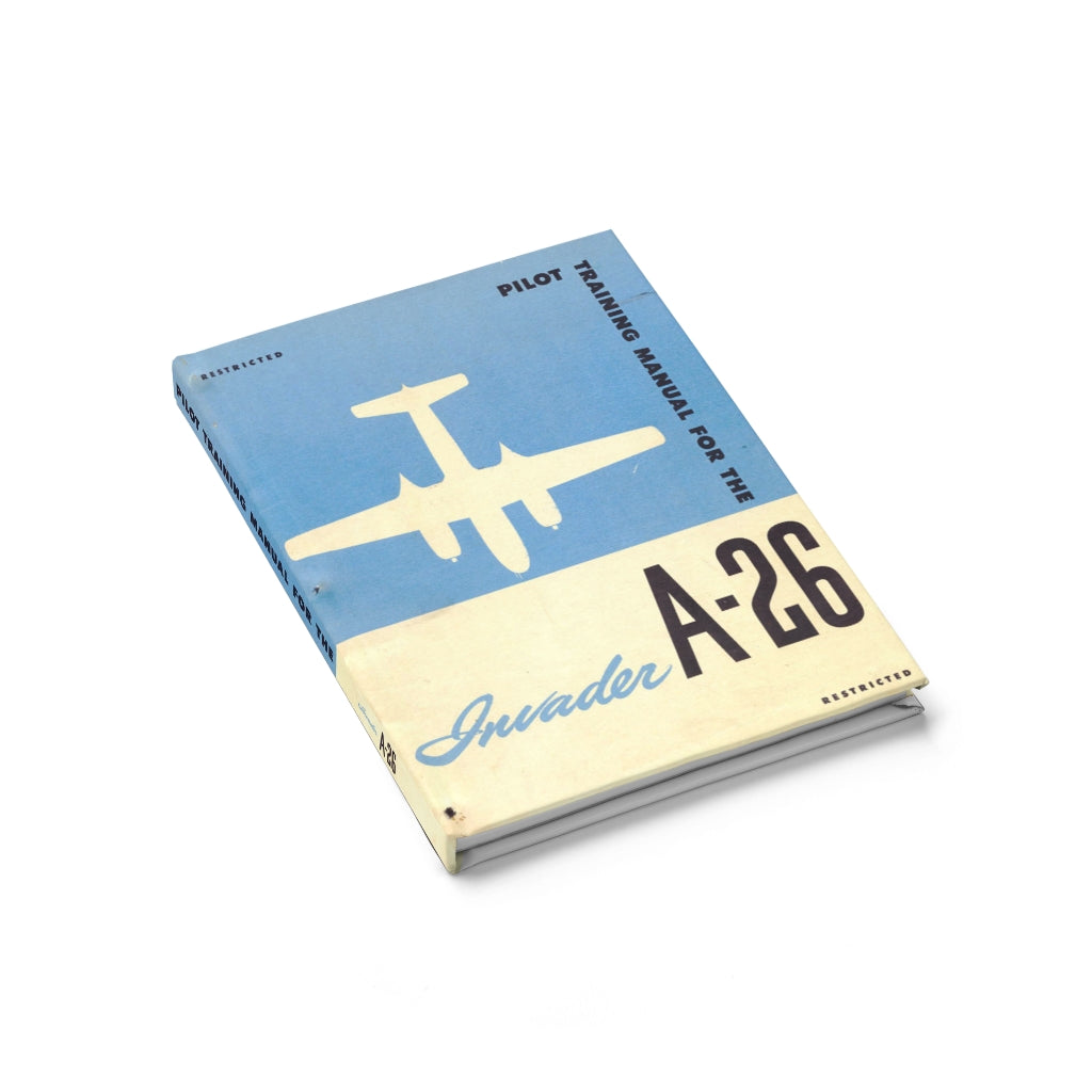 A-26 "Invader" Inspired Hardcover Journal - I Love a Hangar