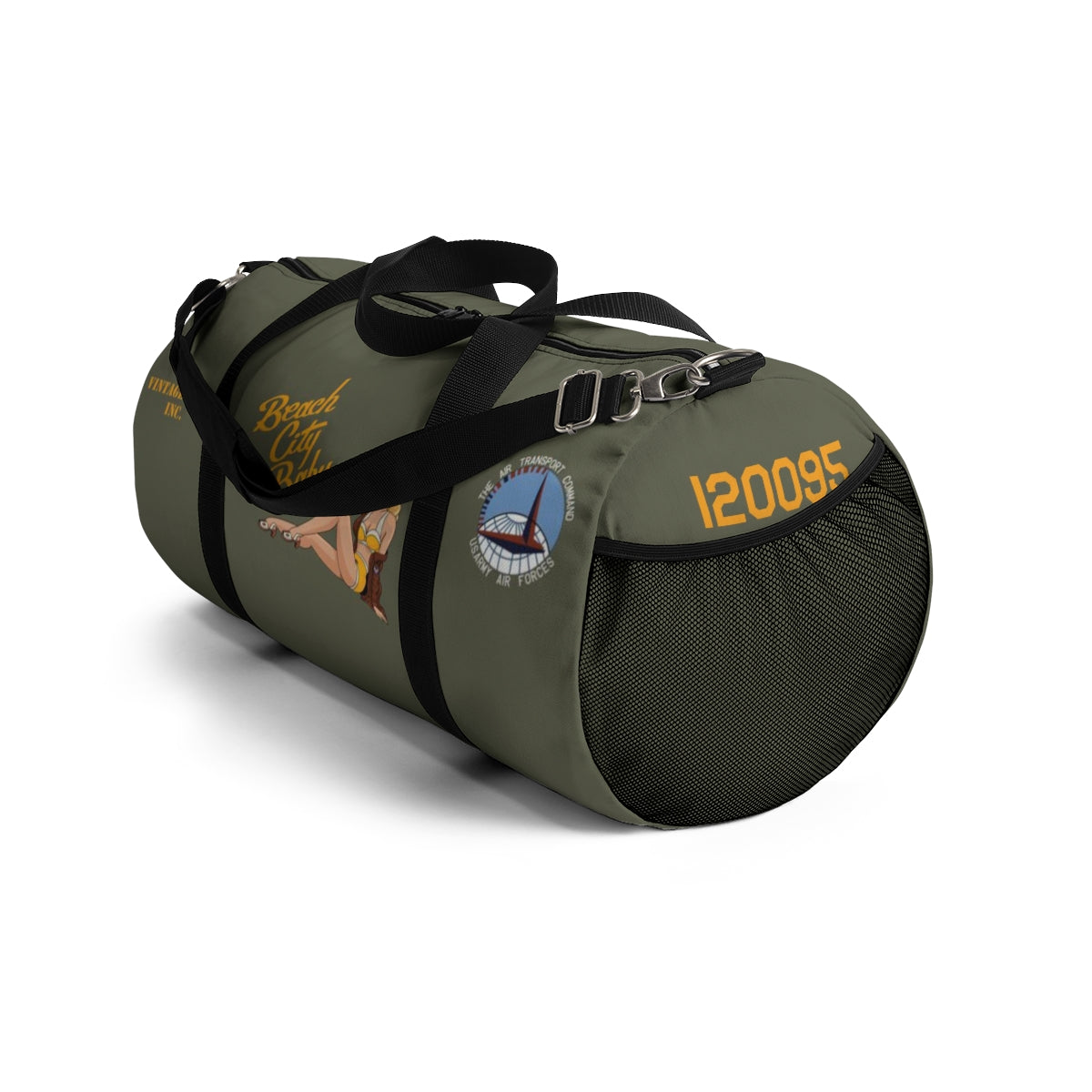C-53 "Beach City Baby" Aviator's Duffel Bag - I Love a Hangar