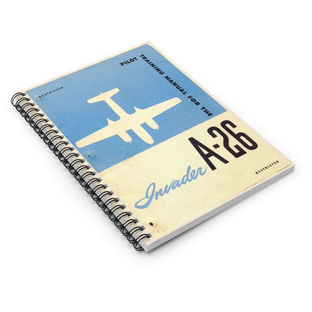 A-26 "Invader" Inspired Spiral Notebook - I Love a Hangar