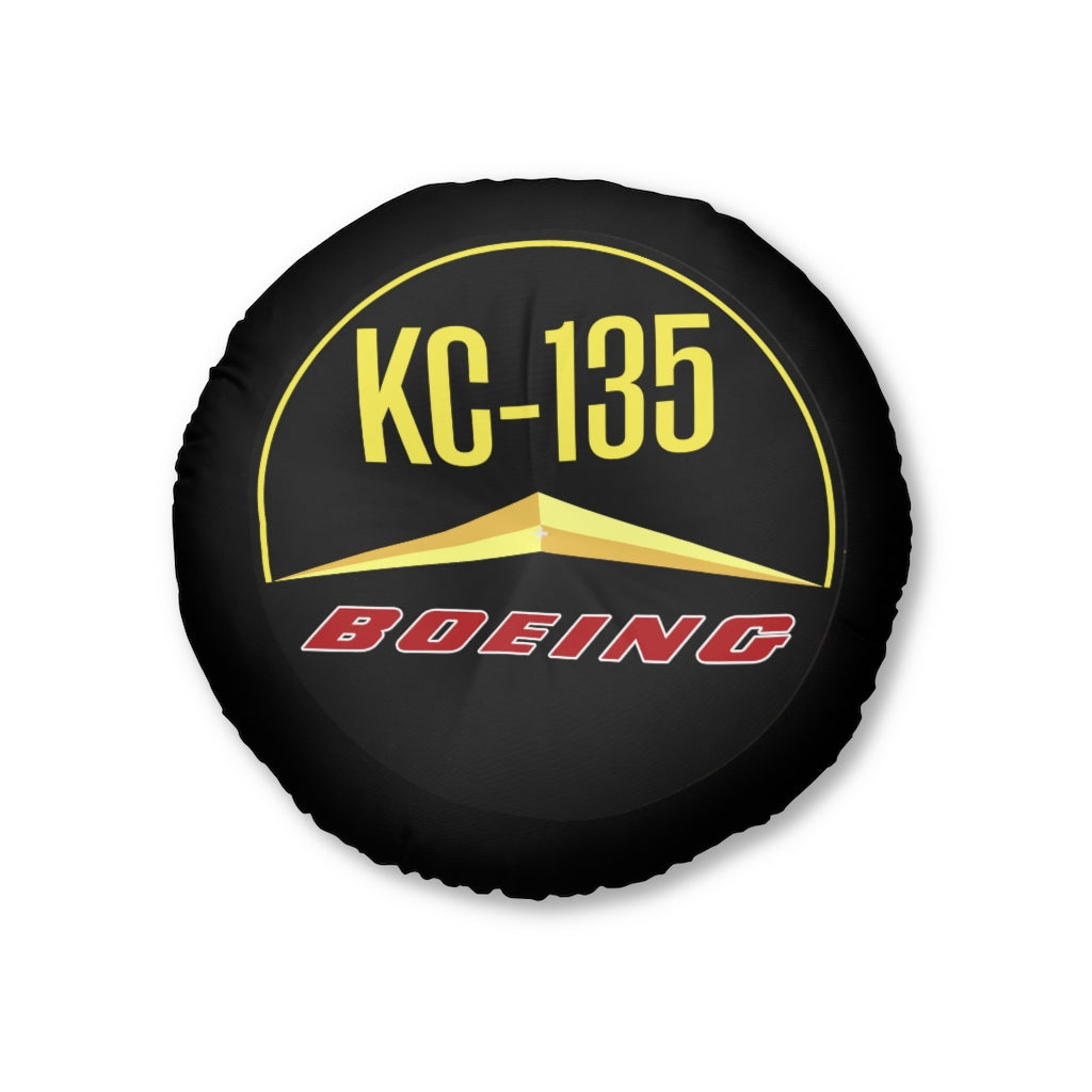 Kc0135 Tufted Floor Pillow, Round - I Love a Hangar